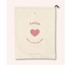 Bolsa tela regalo "Amiga love you mucho" new
