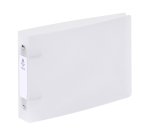 Classeur 2 anneaux plastifié Propysoft Viquel A5 – Dos de 3.5 cm incolore