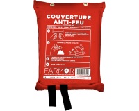 Couverture anti feu 180 x 180 étui souple
