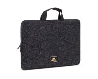 Funda para portátil con asas 15,6" Anvik Rivacase impermeable Negro