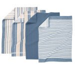 Torchon MULTILINES 50x70cm - Set de  4