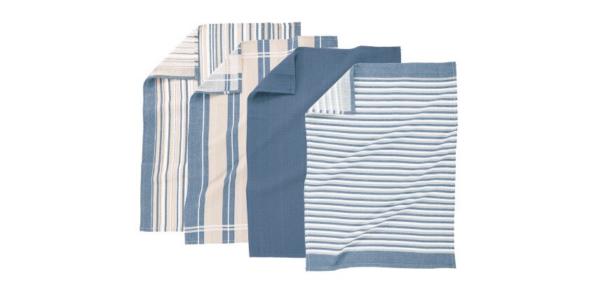 Torchon MULTILINES 50x70cm - Set de  4