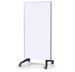 Legamaster tableau en verre mobile 90x175cm blanc
