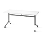 Foldable Table POLLY L.160 x W.70 cm White Top
