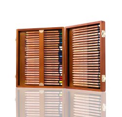 Caja de madera de 48 lápices Derwent Lightfast