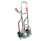 Diable pliant aluminium avec patins 150 kg bavette pliable