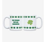 Kit Taza + Calcetines "Mis calcetines de la suerte" GreenVibes Talla 42-46