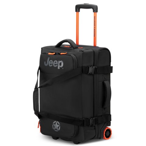 JS005 BOLSA DE VIAJE CON RUEDAS 55CM - Negro - 2