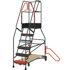 Escabeau à immobilisation automatique 6 marches 150 kg