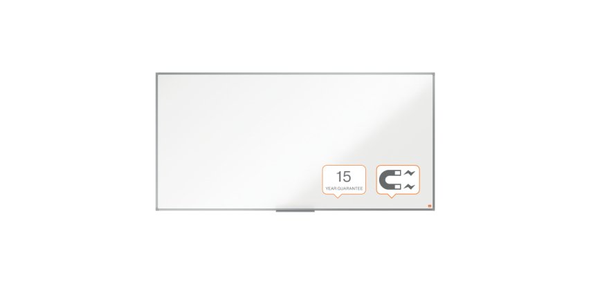 Pizarra NOBO Essence acero lacado 1800X900mm, blanco
