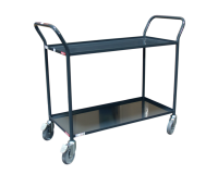 Servante 200kg 2 plateaux tôle 935x435 mm 

