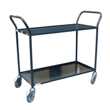 Servante 200kg 2 plateaux tôle 935x435 mm 

