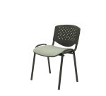 Silla confidente Pétrola - pack de  4 - Gris