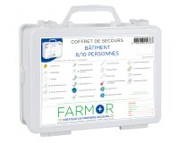 Coffret de secours Bâtiment 8/10 personnes
