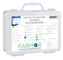 Coffret de secours Bâtiment 8/10 personnes