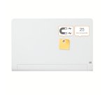 Pizarra magnética de cristal Nobo Impression Pro de 1000x560mm con bandeja para rotuladores oculta