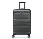 DELSEY Air Armour - Valise extensible 4 doubles roues  68 cm noire