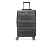 DELSEY Air Armour - Valise extensible 4 doubles roues  68 cm noire