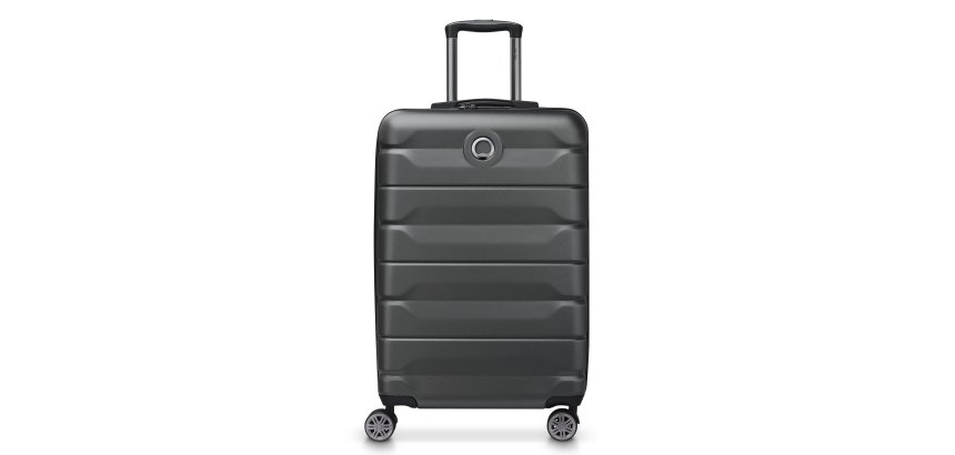 DELSEY Air Armour - Valise extensible 4 doubles roues  68 cm noire