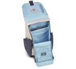 Delsey Securflap - Sac à dos pour ordinateur portable 15" bleu sable