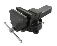 Étau en fonte 150 mm avec base tournante 360° et enclume Fischer Darex