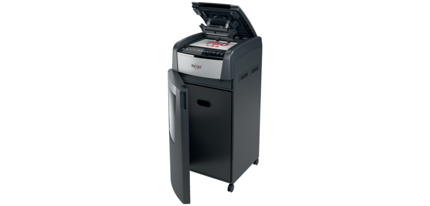 Destructeur Rexel Optimum Auto+ 750X - Coupe croisée