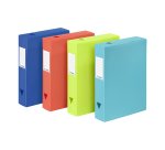 Boîte de classement CLASS DOC A4 Dos 6 cm - polypropylène - FEEL'EASY VIQUEL - coloris assortis