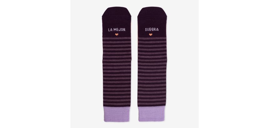 Calcetines "Eres la mejor suegra" Fam talla 36-41