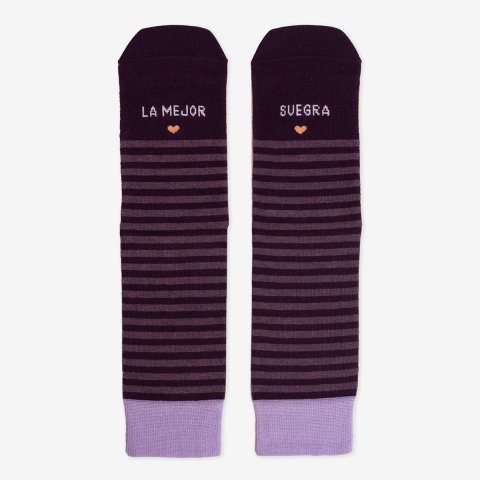 Calcetines "Eres la mejor suegra" Fam talla 36-41