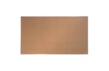 Tablero de anuncios de corcho de formato panorámico Nobo Impression Pro de 710x400 mm