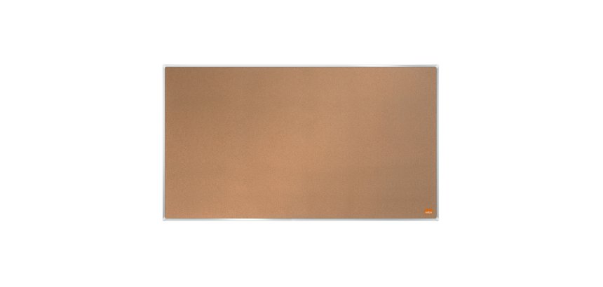 Tablero de anuncios de corcho de formato panorámico Nobo Impression Pro de 710x400 mm