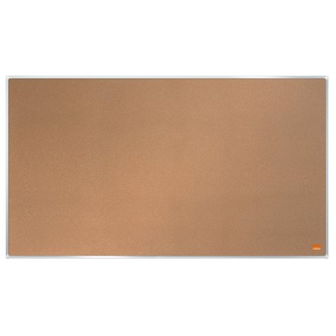 Tablero de anuncios de corcho de formato panorámico Nobo Impression Pro de 710x400 mm
