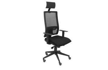 Chaise de bureau HORNA avec têtière