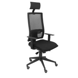 Chaise de bureau HORNA avec têtière