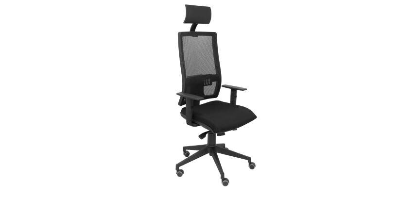 Chaise de bureau HORNA avec têtière non feu