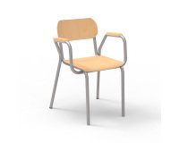 Fauteuil professeur Fabiano avec accoudoires - Taille T6