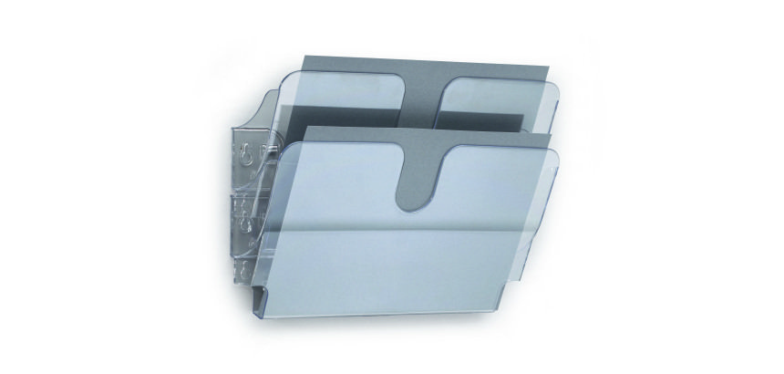 Trieur mural 2 cases Flexiplus Durable A4 paysage incolore