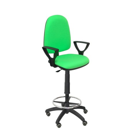 Taburete Ayna bali brazos fijos - Verde fluorescente
