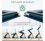 Soporte para portátil Leitz Ergo 2 en 1 de sobremesa para trabajar sentado o de pie