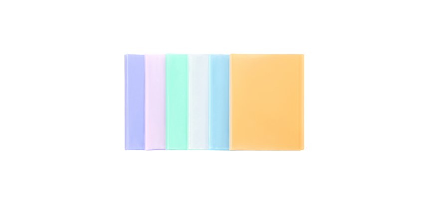 Protège-documents 40 pochettes - 80 vues - A4 - polypropylène - PROPYSOFT VIQUEL - Coloris assortis