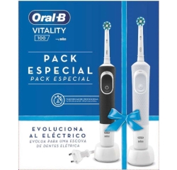 Cepillo dental  eléctrico ORAL-B D100 Vitality  duo