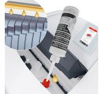 Destructora de documentos HSM SECURIO P36i, nivel de seguridad 5, corte en partículas, 18 hojas
