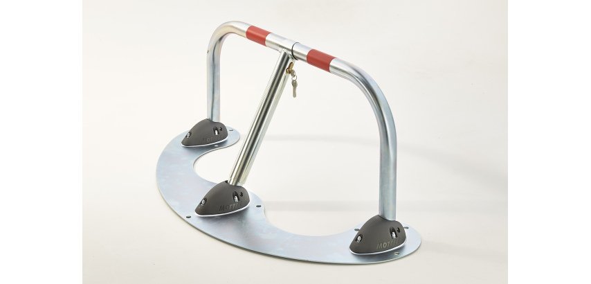 Barrière de parking 3 pieds « spécial macadam »