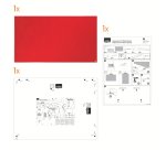 Tablero de anuncios de fieltro de formato panorámico Nobo Impression Pro de 1880x1060 mm