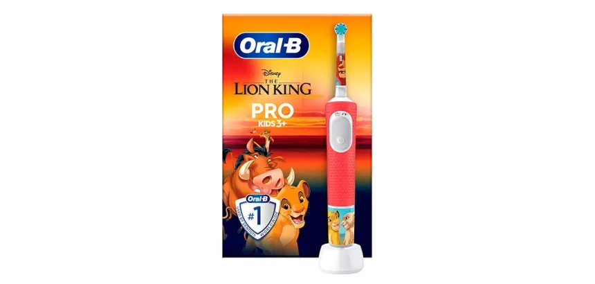 Oral-B Kids Cepillo Eléctrico Pro de Oral B Rey Leon.