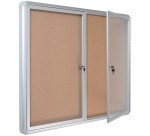 Vitrina Gallery Interior Superficie Corcho 1220X915