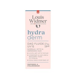 Widmer hydraderm Dag Fluide UV 15 50 ml zonder parfum