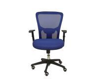Silla Pozuelo respaldo malla negro asiento bali