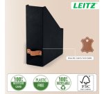 Revistero Leitz Puro, cartón 100% reciclado, pack de 2 - 10 - Negro