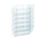 Trieur mural 6 cases Flexiplus Durable A4 paysage incolore